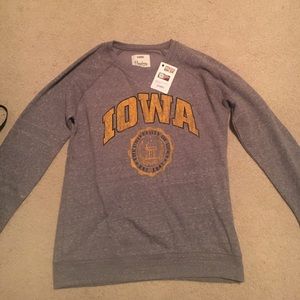 College sweatshirt